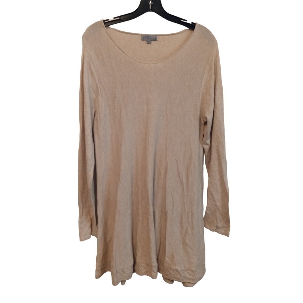 Joseph A. beige Midi long sleeve‎ dress